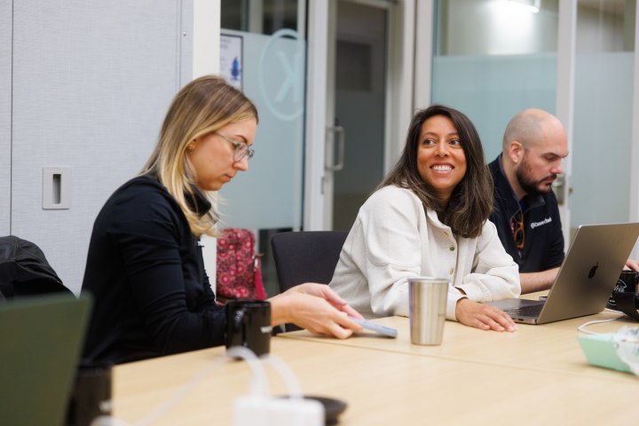 healthcare professionals in an office setting reviewing Casechek healthcare supply chain updates for 2024